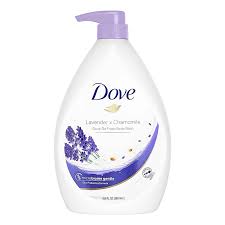 DOVE LAVENDER & CHAMOMILE BODY WASH 1L 2