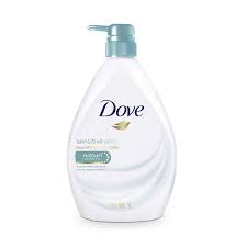DOVE SENSITIVE SKIN BODY WASH 1L